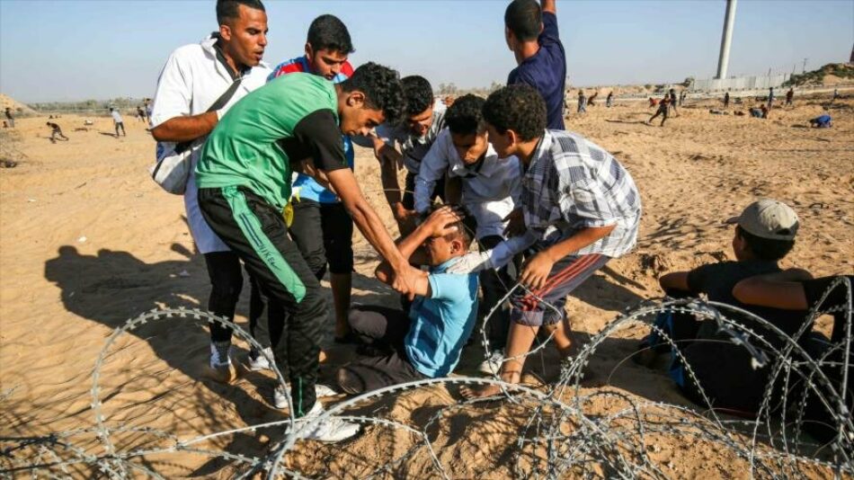 97 heridos en una nueva jornada de represión israelí en Gaza