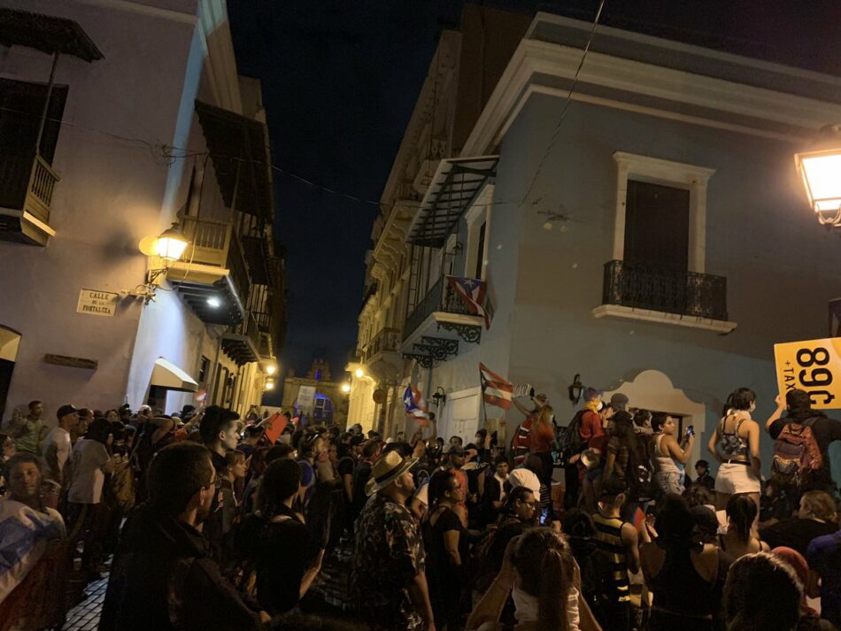 Continúan las protestas en Puerto Rico contra el gobernador Ricardo Roselló