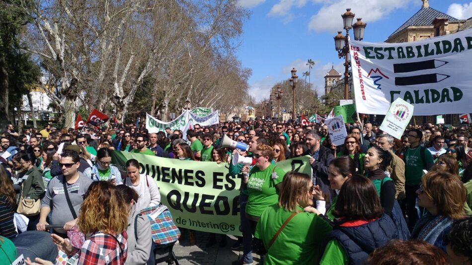 PCA, sobre la movilización contra las Instrucciones de la Consejería de Educación y Deporte: “El Gobierno escucha a los obispos y da la espalda a la comunidad educativa”