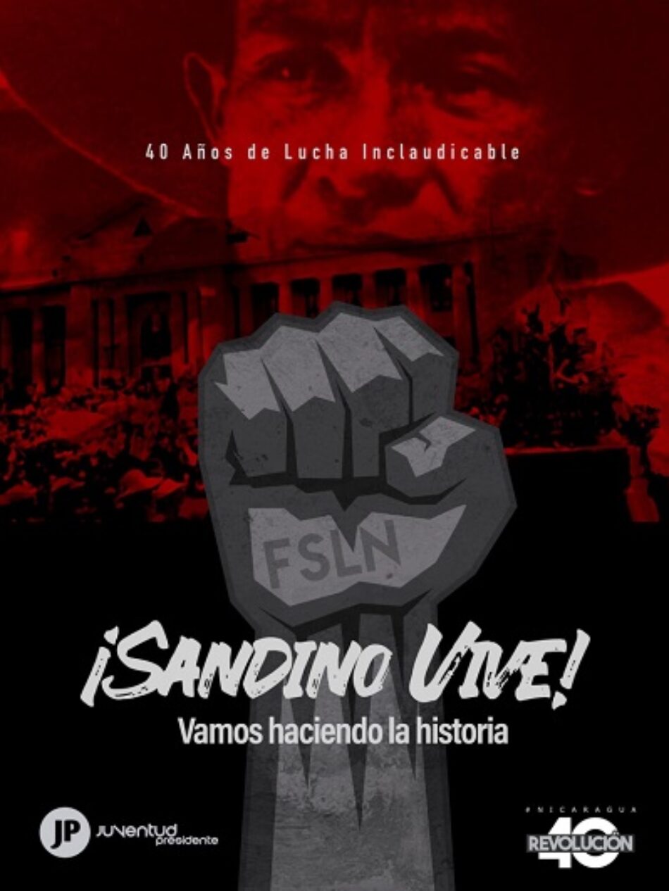 Saludo al 40/19 de la Revolución Popular Sandinista