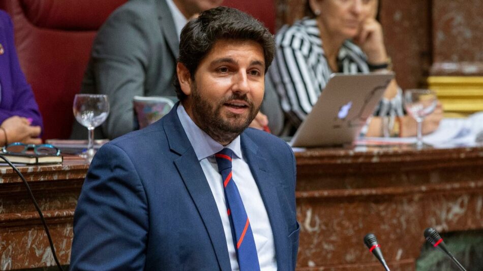 IU-Verdes califica la investidura de López Miras como una mala noticia para la mayoría ciudadana de la Región de Murcia