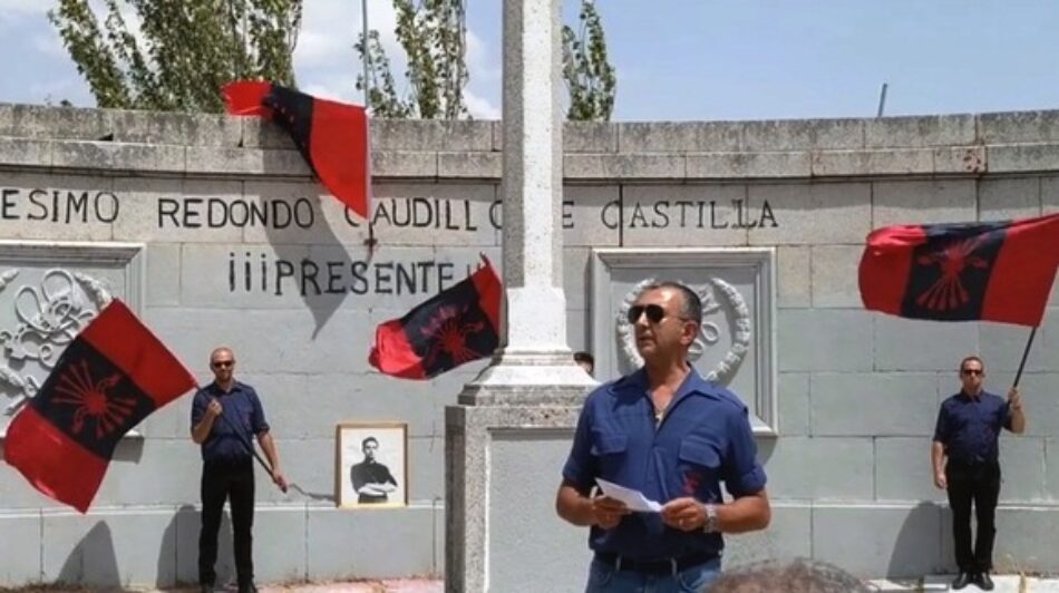 Compromís afirma que la impunidad de la ley de Memoria Histórica permite actos fascistas como el  del 21 de julio en Labajos, en el monumento a Onésimo Redondo