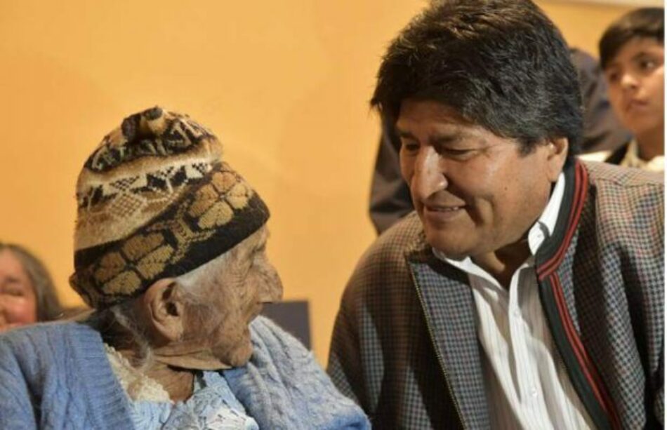 Bolivia. El presidente Evo Morales garantiza apoyo a las personas más vulnerables