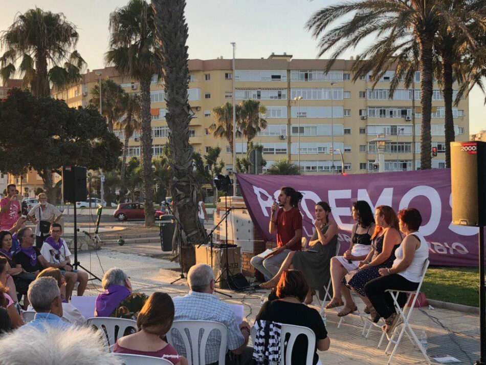 Alberto Rodríguez expone en Málaga cuales son los retos organizativos de Podemos