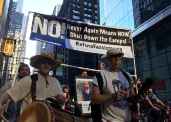 Manifestaciones en todo EEUU contra la política migratoria de Trump