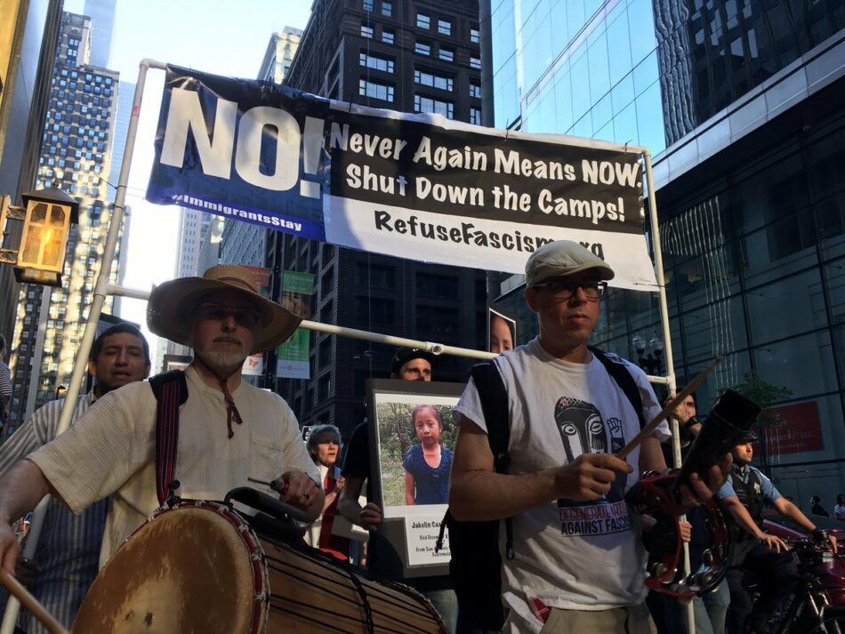 Manifestaciones en todo EEUU contra la política migratoria de Trump