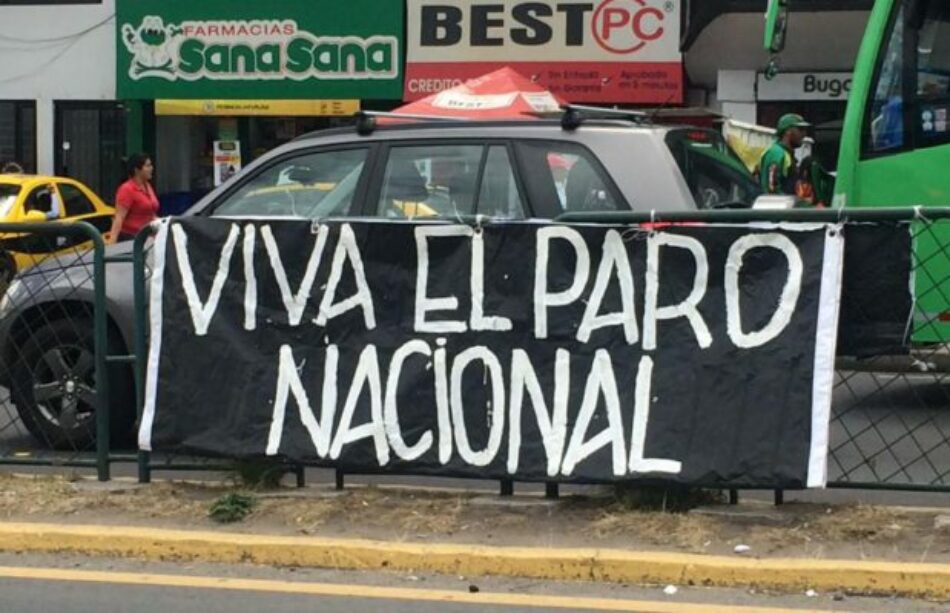 Ecuador. 40 cortes de carreteras en el segundo día de Paro Nacional
