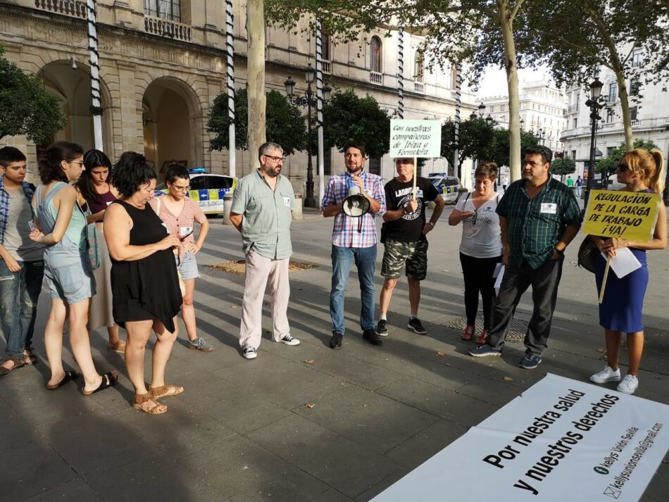 Adelante Andalucía defiende los derechos de las camareras de piso de Sevilla