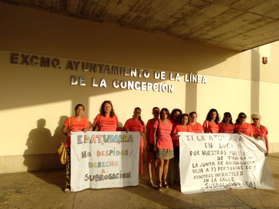 CGT apoyará todas las concentraciones de las trabajadoras de la empresa ASISTTEL despedidas por la Junta de Andalucía y anuncia nuevas acciones sindicales para el mes de septiembre en el Campo de Gibraltar