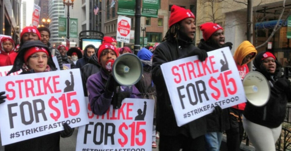 Estados Unidos. 15 dólares y un sindicato