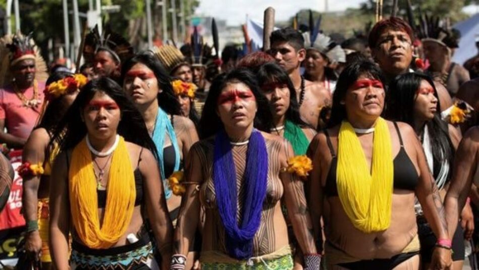 Brasil. Mujeres indígenas inician protestas contra Bolsonaro