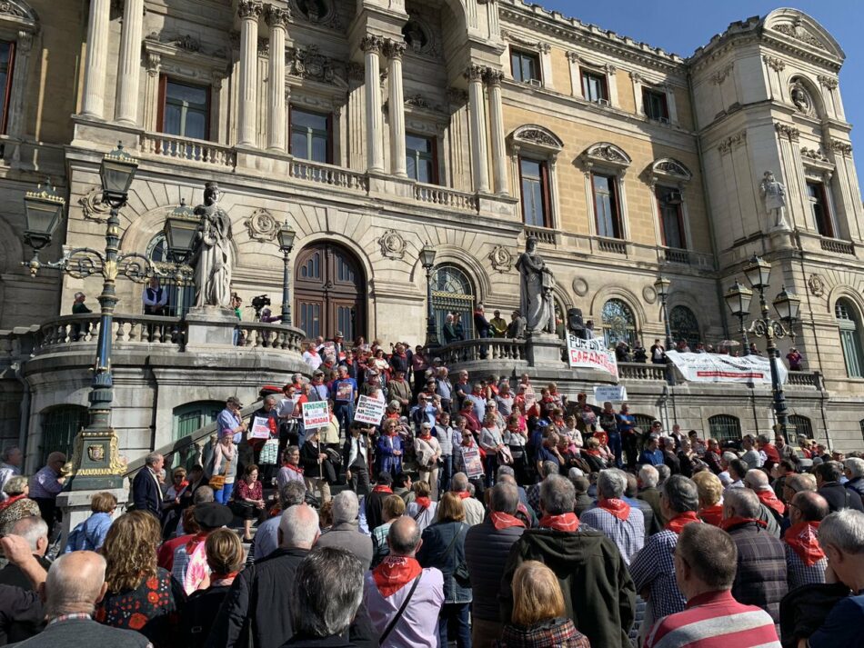 El Partido Comunista de Euskadi-EPK acusa a las instituciones Europeas de preparar un nuevo ataque contra las pensiones públicas