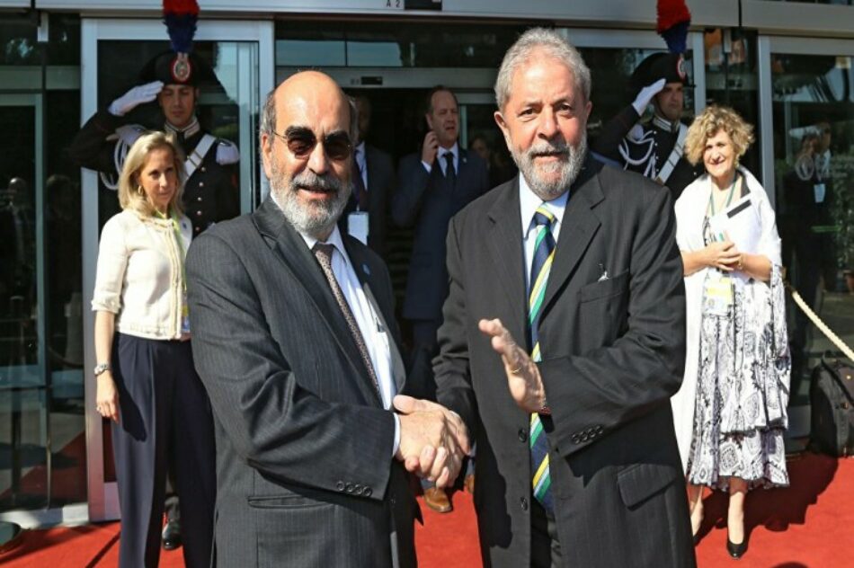 Lula recibe visita de exdirector de la FAO