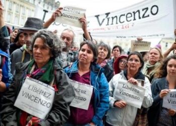 CGT se suma a la campaña internacional para pedir la libertad del activista Vincenzo Vecchi