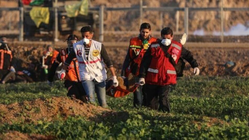 Al menos 50 palestinos heridos por represión israelí en Gaza