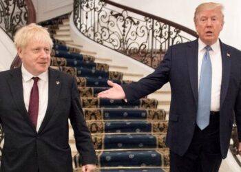 Trump escenifica su apoyo a Boris Johnson anunciando un inminente acuerdo comercial con Reino Unido