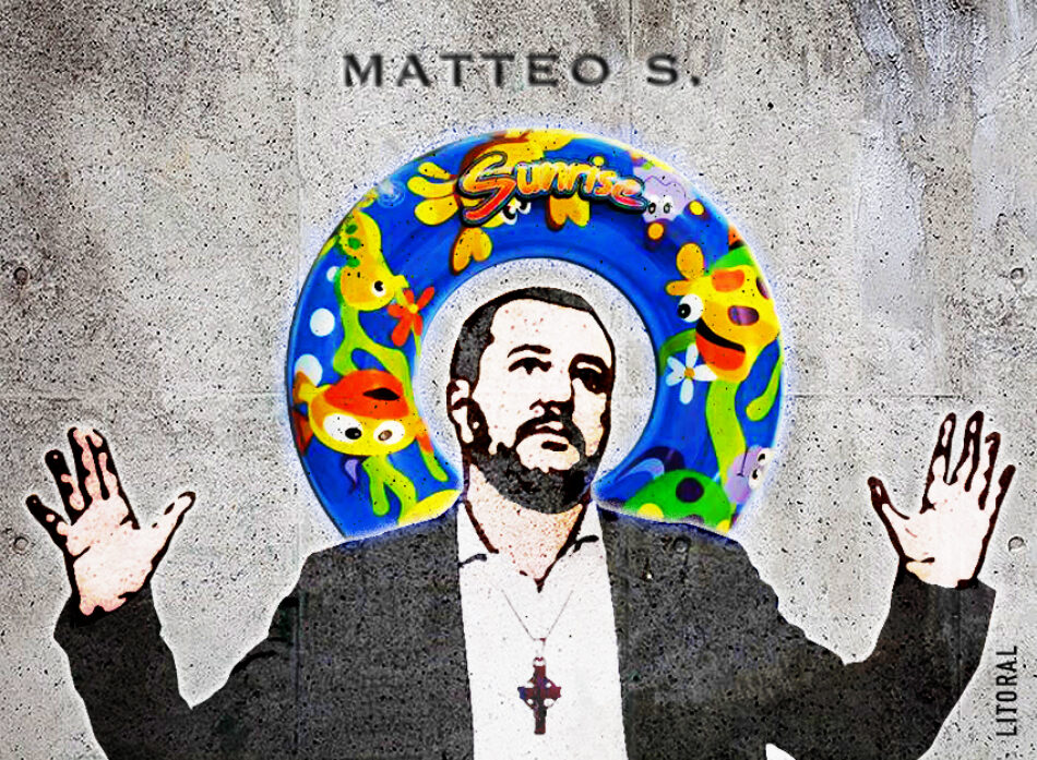 Matteo Salvini, Patrón del Rescate Marítimo