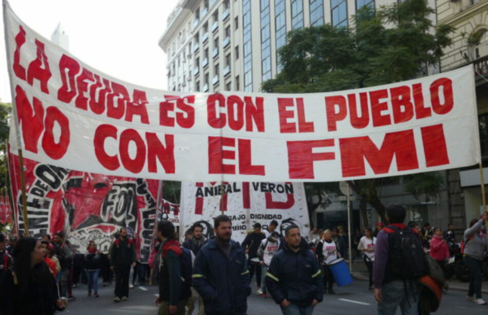 Más de 50 mil manifestantes marcharon contra el gobierno argentino del hambre y la miseria