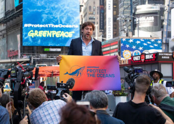 Javier Bardem pide en Nueva York a los líderes mundiales que aprueben un Tratado Global de los Océanos