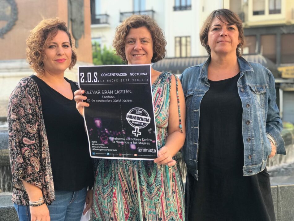 El PCA llama a la movilización ante la situación de ‘Emergencia Feminista’