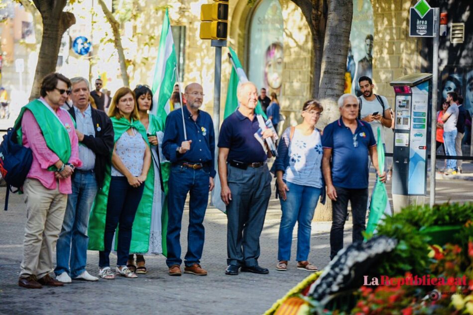 El Partido Nacionalista Andaluz y la Asamblea Nacional Andaluza acudirán a la Diada de Catalunya