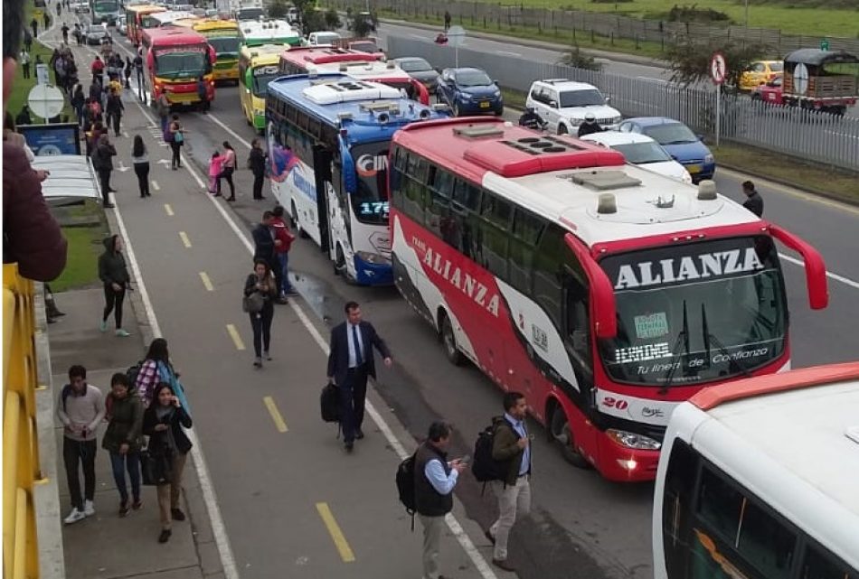 Los transportistas inician una huelga general en Colombia