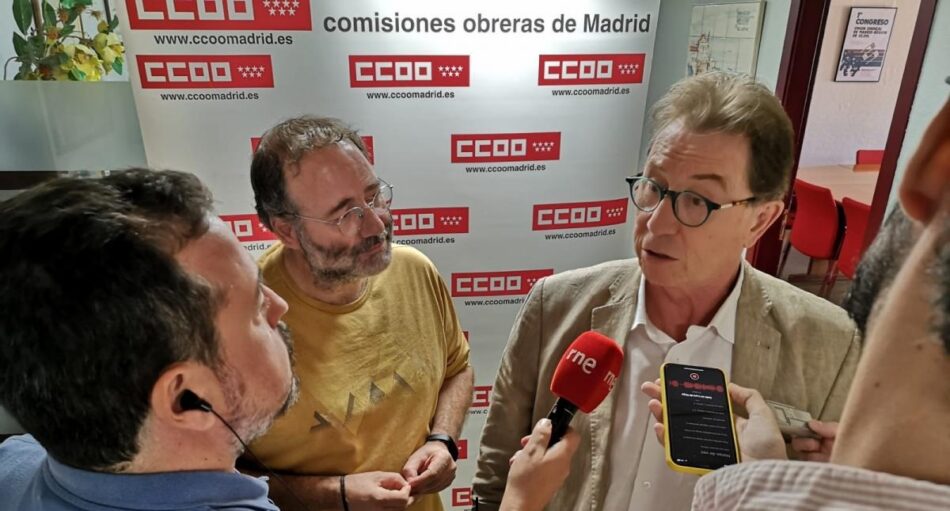 CCOO y la FRAVM exigen una estrategia medioambiental al gobierno de la Comunidad de Madrid
