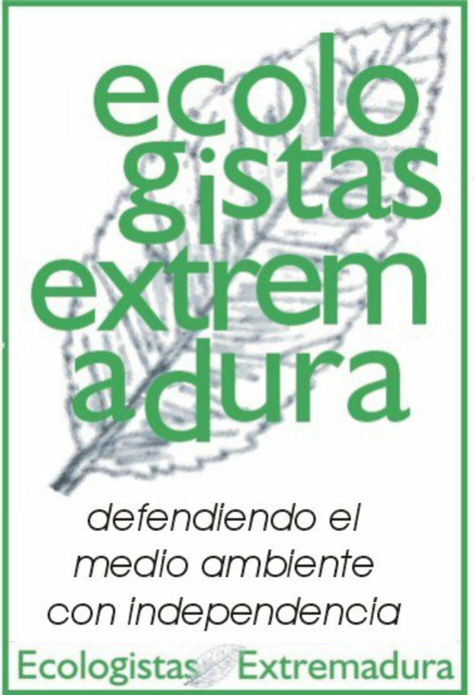 Ecologistas Extremadura anima a los ciudadanos a pedir no les manden envíos de publicidad electoral
