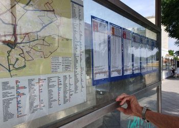 Adelante Jeréz reclama un formato accesible para los horarios de autobuses urbanos