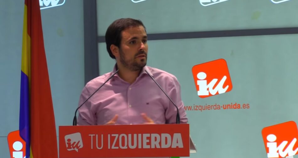 Garzón dice que “IU no tiene miedo a la campaña” y adelanta que “se centrará en nuestro programa»