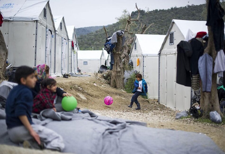 IU denuncia la muerte de un niño afgano en un campamento en Lesbos