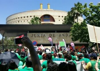 Marea Verde Andalucía se suma la Huelga General Educativa convocada el 28 de mayo por CGT