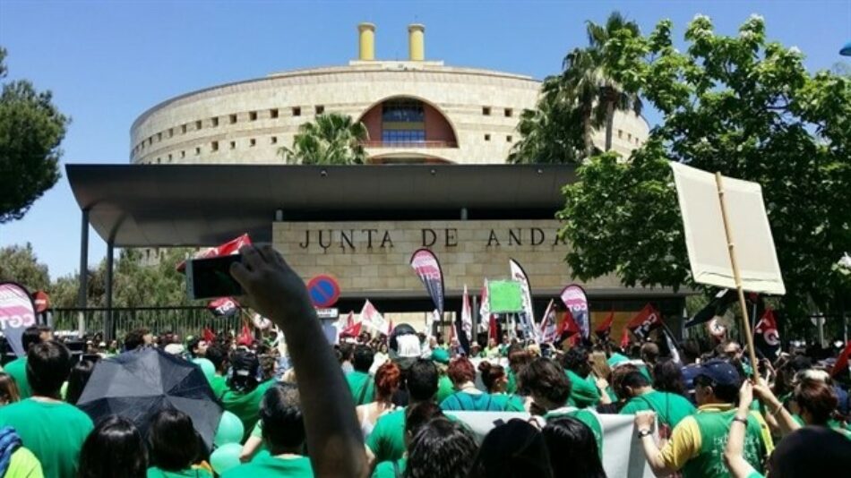 Marea Verde Andalucía se suma la Huelga General Educativa convocada el 28 de mayo por CGT