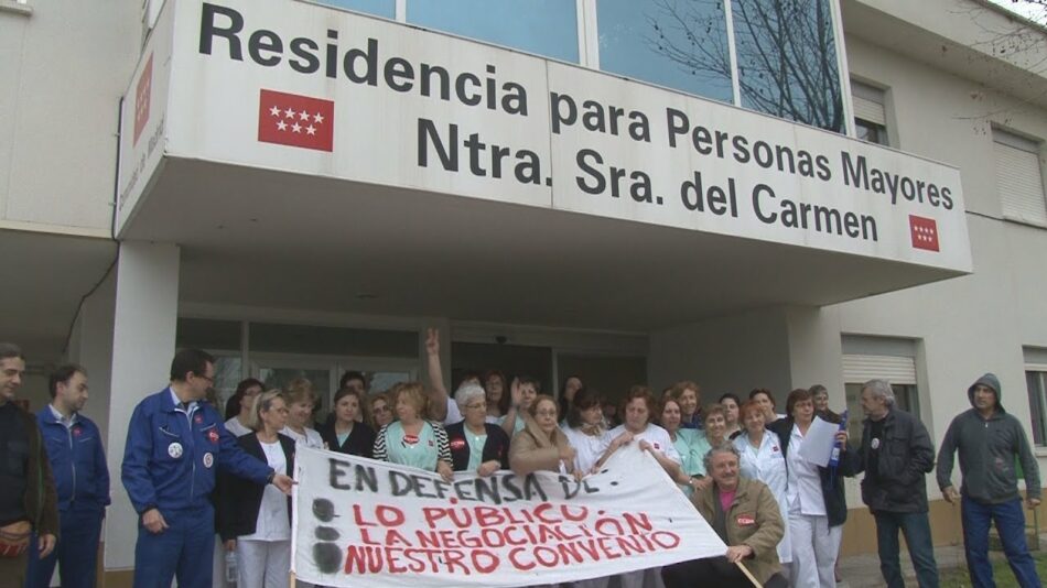 Nace la ‘Marea de las residencias’ para protestar por la situación de los centros geriátricos en Madrid