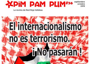 Red Roja Vallekas denucia la imputación de tres compañeras solidarias con Palestina y cuestiona la utilización del término “terrorismo”