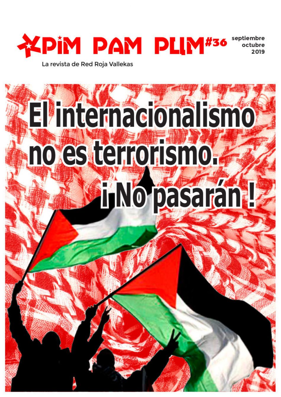 Red Roja Vallekas denucia la imputación de tres compañeras solidarias con Palestina y cuestiona la utilización del término “terrorismo”