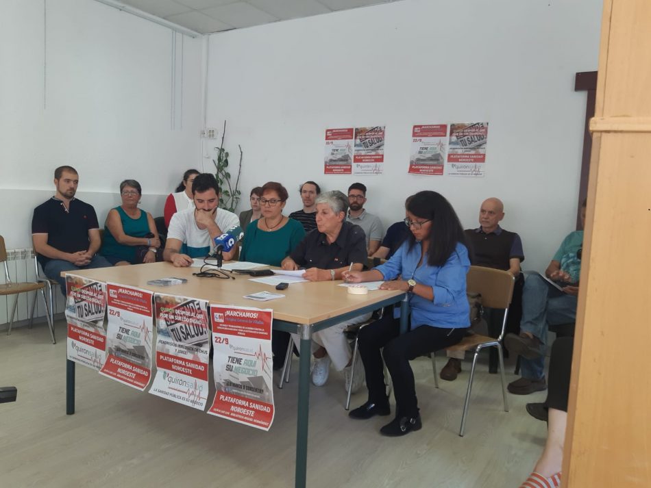 La FRAVM se suma a la movilización para que el hospital de Villalba deje de ser un centro de segunda