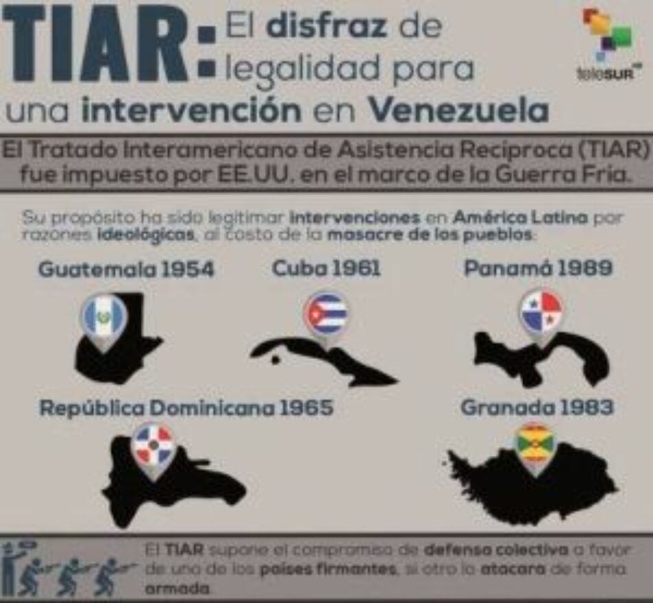 El TIAR como brazo Diplomático y militar del imperialismo estadounidense contra la Revolución bolivariana