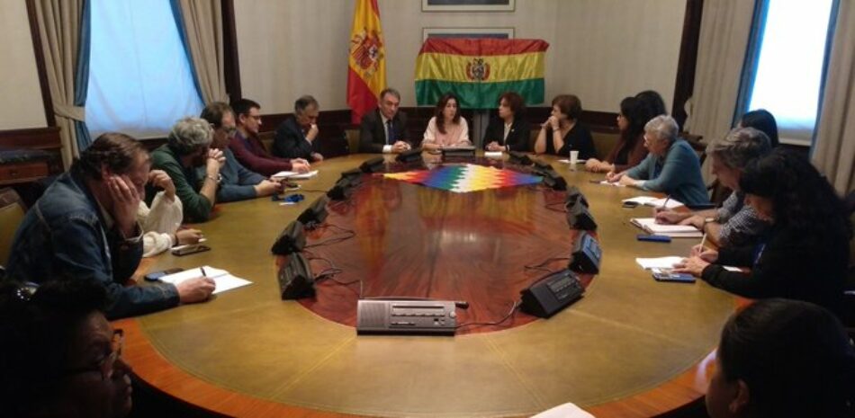 Enrique Santiago anima al Gobierno español y a la UE a “participar en el proceso de auditoría abierto por Bolivia y despejar cualquier duda sobre el resultado electoral”