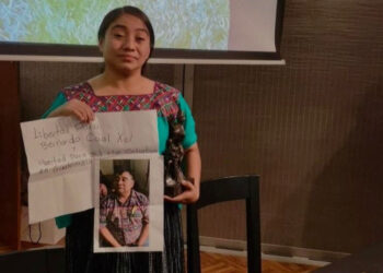 Bernardo Caal, activista encarcelado en Guatemala premiado en Bélgica