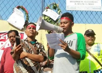 Más de 240 organizaciones exigen justicia para el defensor ambiental, Golfrid Siregar