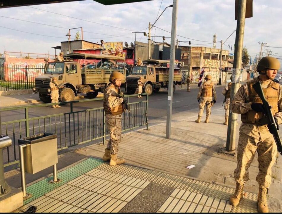 Los militares toman Santiago de Chile tras la declaración del estado de emergencia ante las protestas