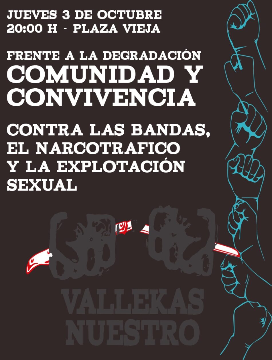 Concentración en Vallekas por la convivencia