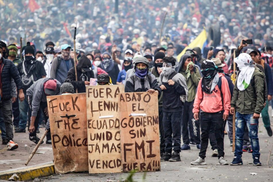 Ecuador y toda la Abya Yala en lucha: del Saqueo colonial al FMI