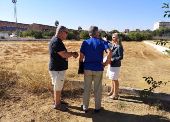 Adelante denuncia la situación del antiguo campo de fútbol de Marqués de Contadero, propiedad de la Federación Andaluza y ubicado en la calle Francisco Buendía