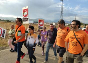 Málaga marcha por un ferrocarril público y social