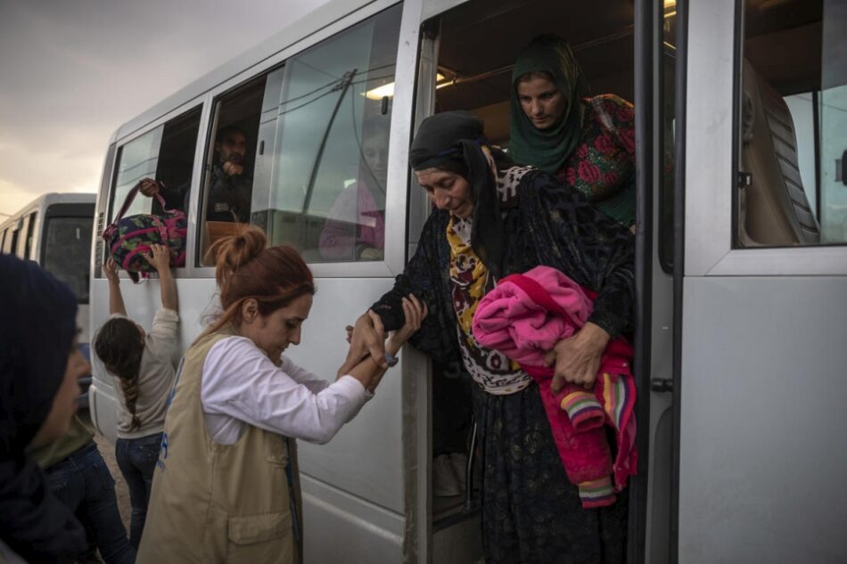 El último flujo de refugiados a Irak supera el umbral de las 10.000 personas, mientras en Siria aumentan las necesidades humanitarias