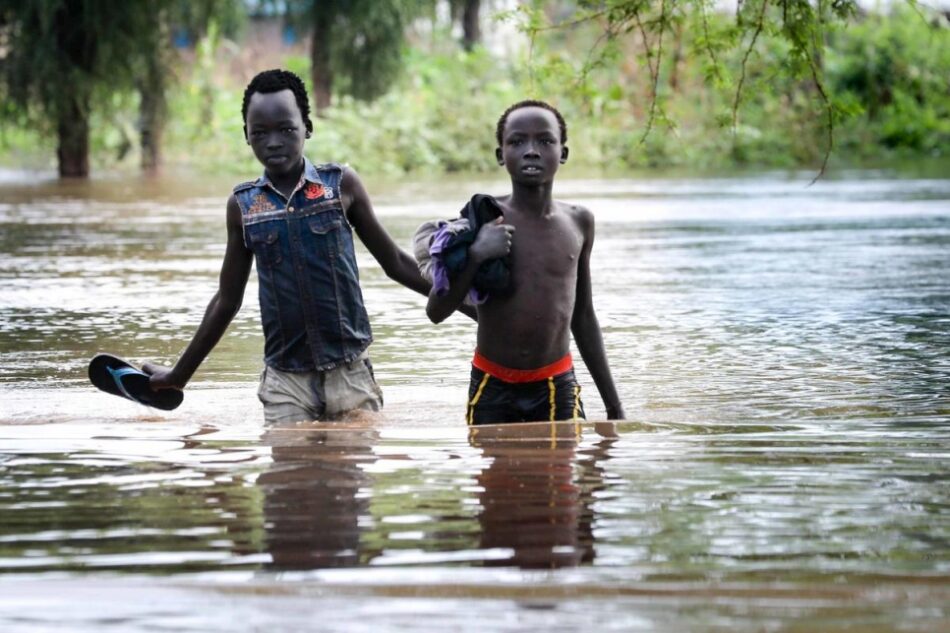 Inundaciones sin precedentes en Sudán del Sur afectan a miles de personas refugiadas y población local