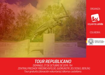 IU Berlín organiza este domingo una nueva edición de su Tour Republicano