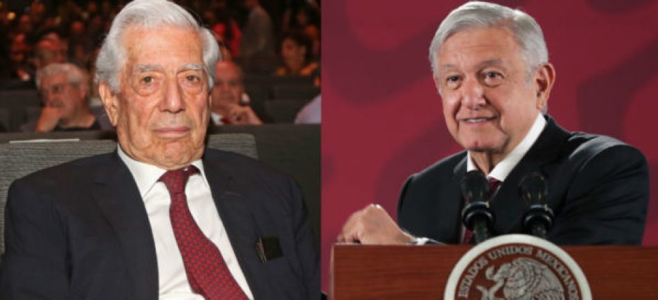 “AMLO es la resurrección del PRI”, dice Vargas Llosa y el presidente le responde